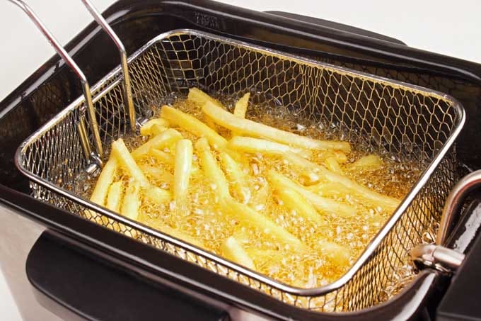 Commercial kitchen deep fryer